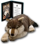 giant wolf stuffy